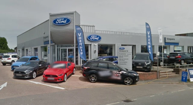 Vospers Ford showroom, Marsh Barton, Exeter