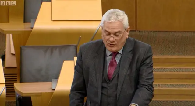 Lib Dem MSP Mike Rumbles