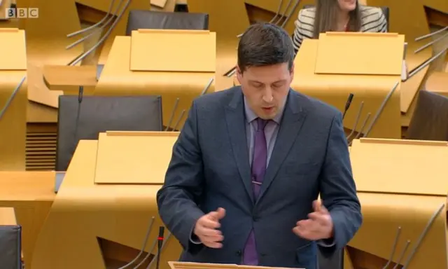 Employment Minister Jamie Hepburn