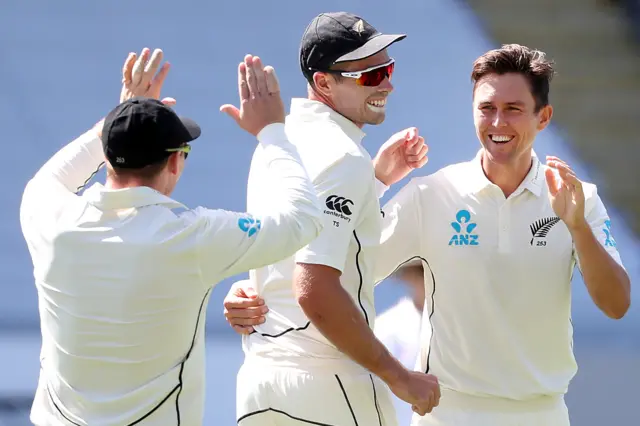 Tim Southee and Trent Boult