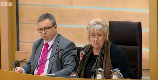 Deputy Presiding Officer Christine Grahame