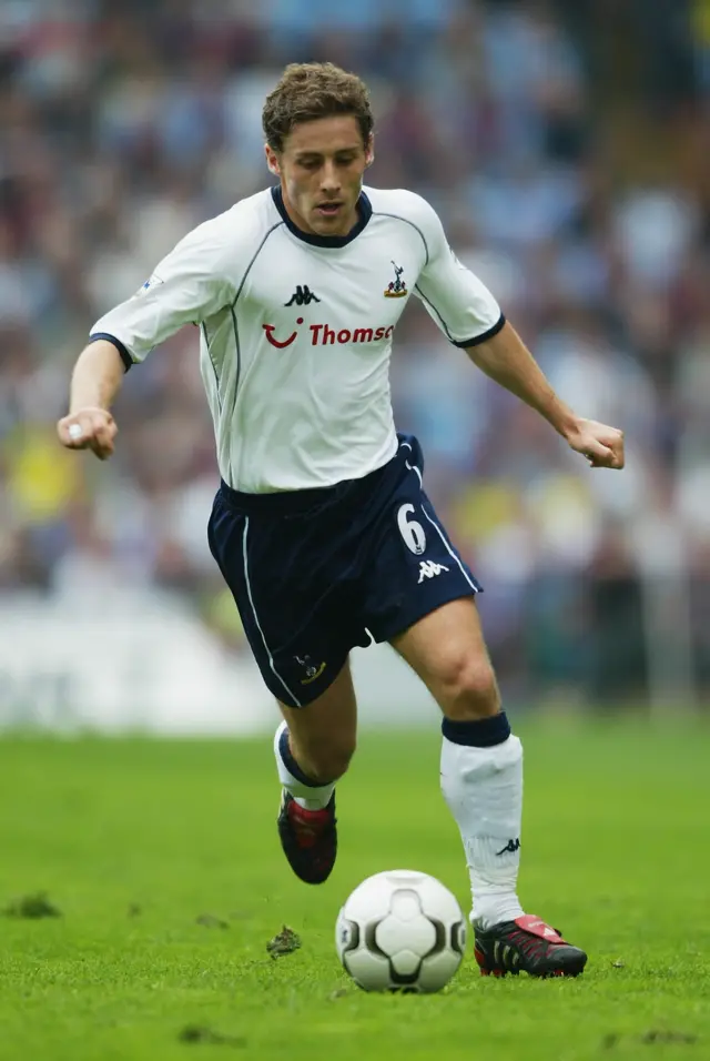 Michael Brown in action at Tottenham