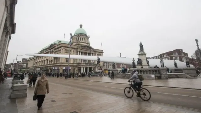 The Blade in Queen Victoria Square in Hull