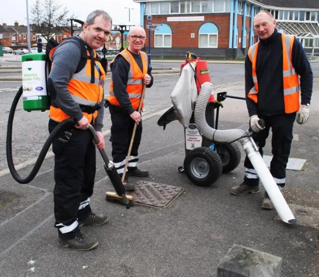 Street cleaners