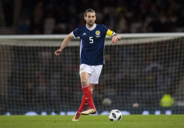 Scotland defender Charlie Mulgrew