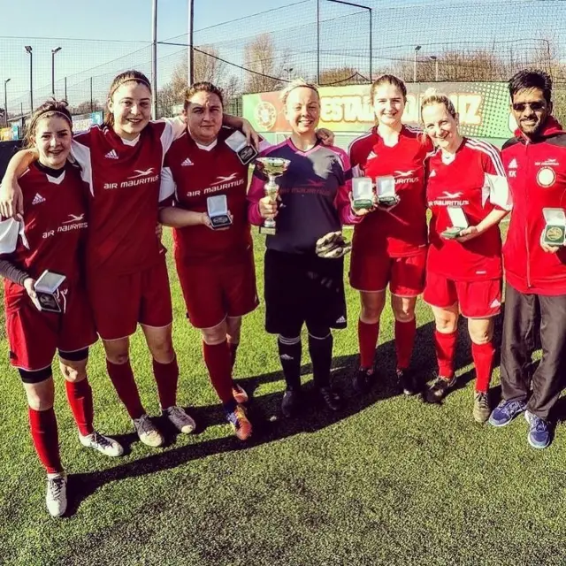 Elite Soccer Ladies in the FA People's Cup
