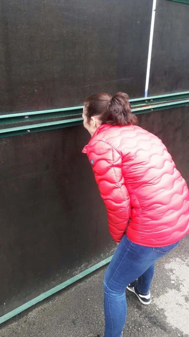 Spectator of the FA People's Cup in Leeds