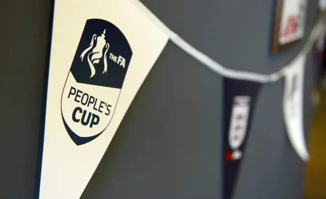 FA People's Cup bunting