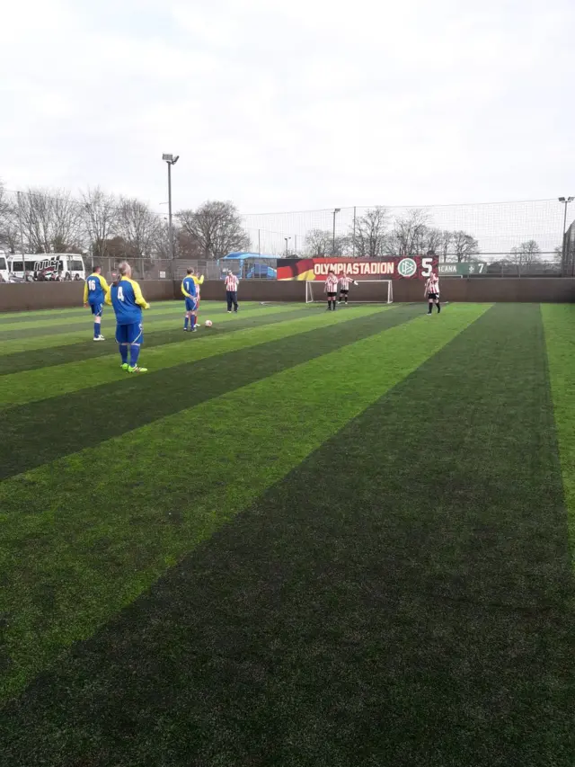 It's St Agnes Championship v Club Plymouth who get us underway in the Adult Male Premiership Disability in Bristol