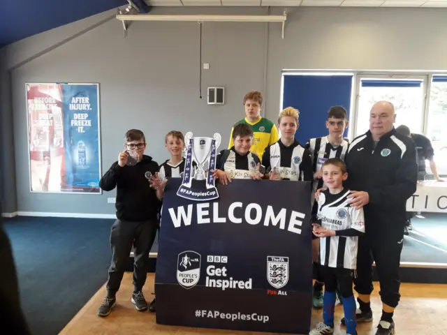 Dorchester Town Under-16s at FA People's Cup