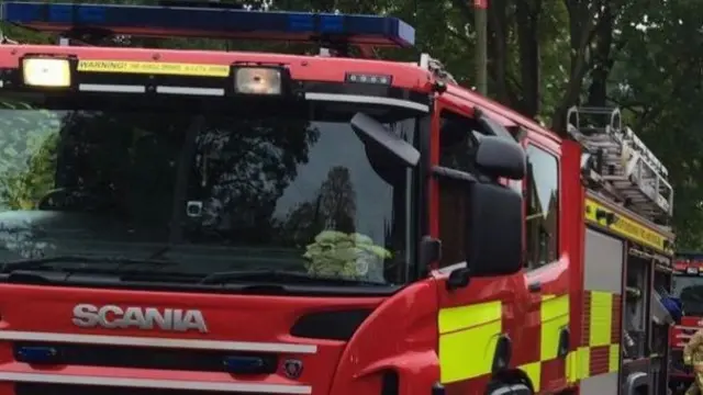 Staffordshire fire engine