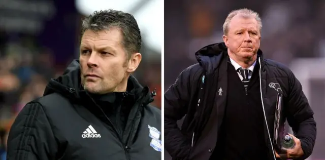 Setve Cotterill (left) and Steve McLaren (right)