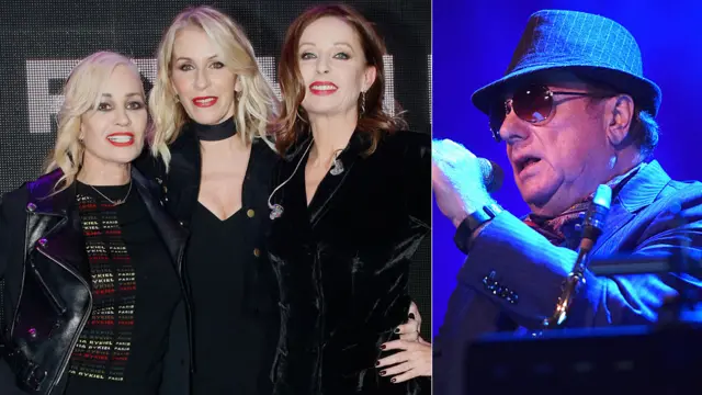 Bananarama (Getty) and Van Morrison
