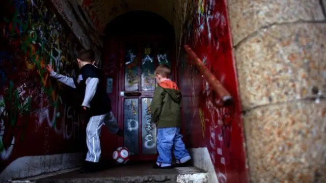 Children in Glasgow