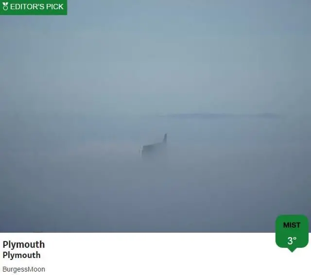 Foggy Plymouth. Pic: BurgessMoon