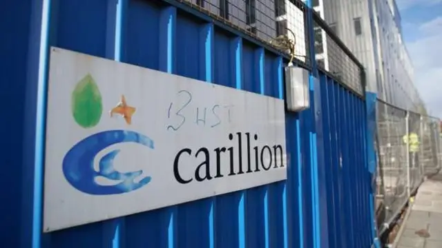 Carillion sign