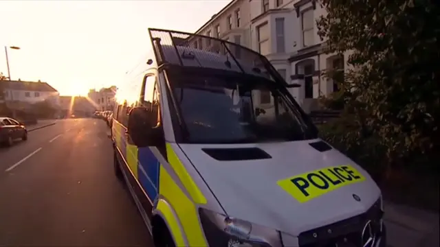 Police van