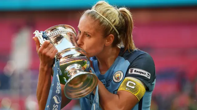 Manchester City Women's captain Steph Haughton