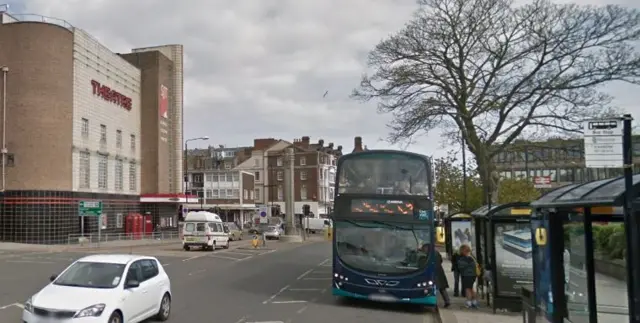 A bus in Scarborough