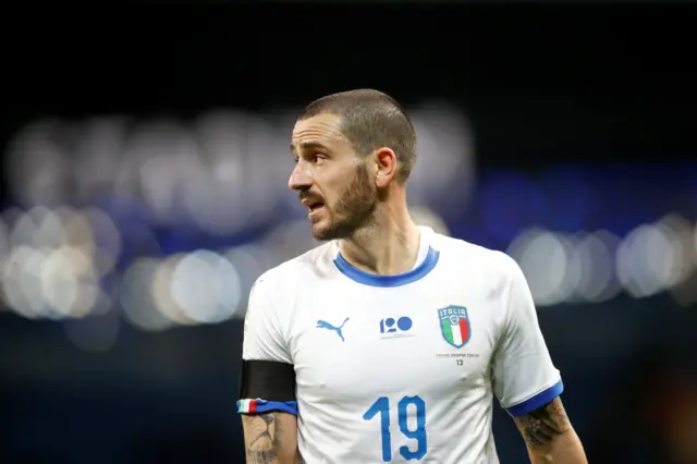 Italy captain Leonardo Bonucci