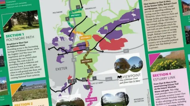 Cycle trail leaflet