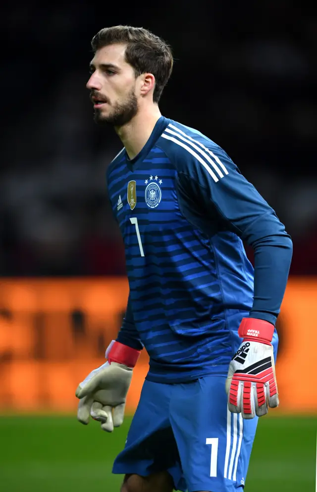 Trapp between the sticks for Germany