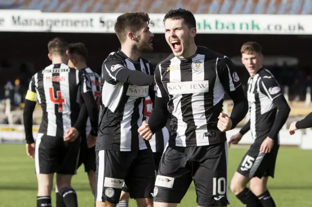 St Mirren have lost just five matches in the Championship this season