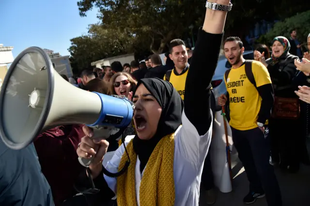 Strike in Algeria