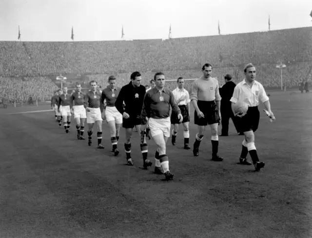 Hungary were the first foreign team to beat England at Wembley