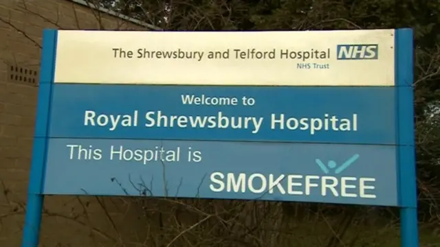 Hospital sign