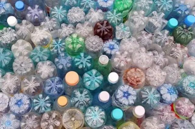 plastic bottles