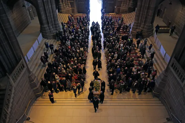 Sir Ken Dodd's funeral