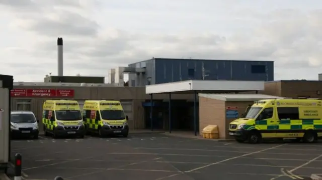 A&E at Royal Shrewsbury Hospital