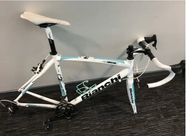 Stolen bike frame