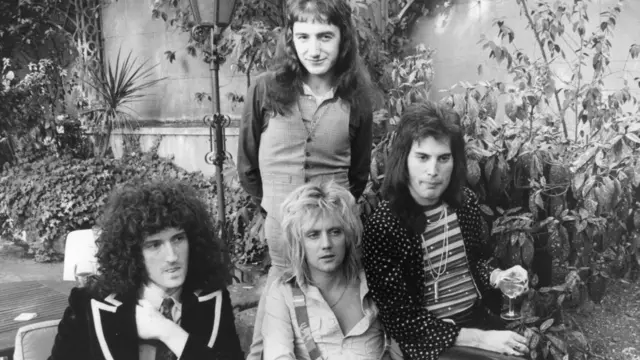 Queen, in 1976