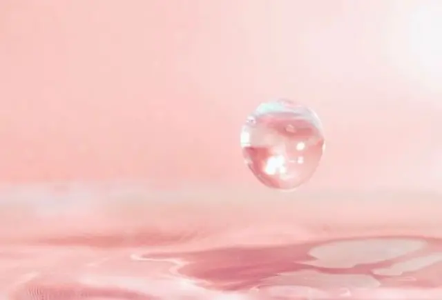 Pink water