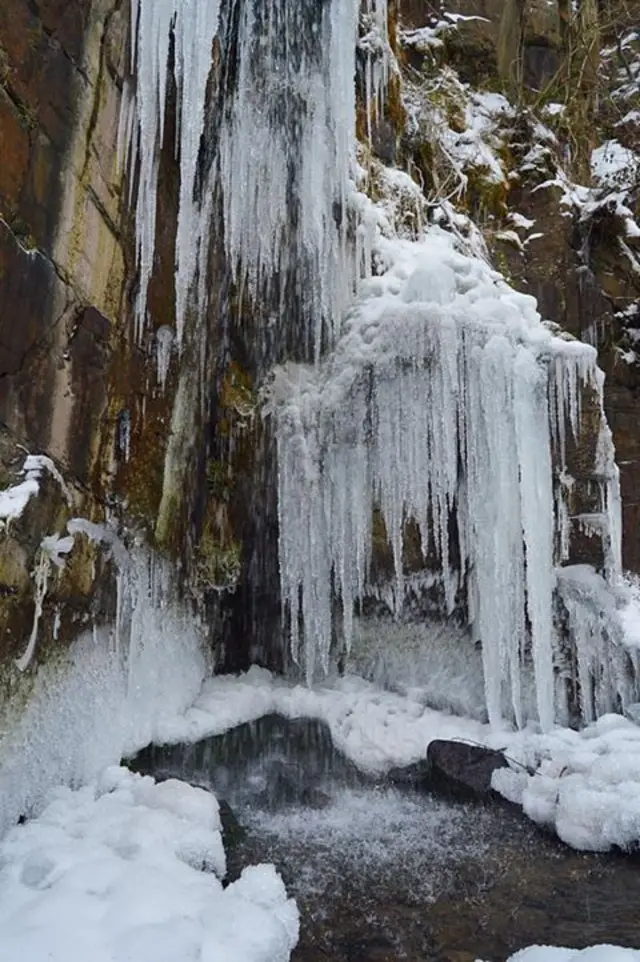 Icicles in Wattstown