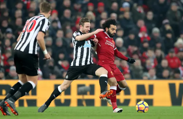 Mo Salah chance