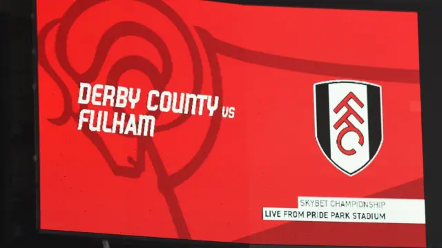Pride Park screen