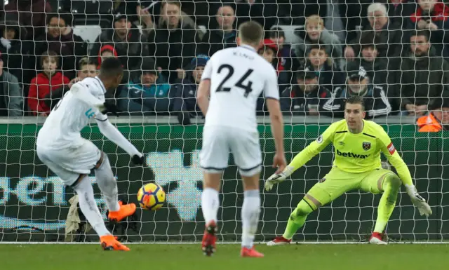 Jordan Ayew scores a fourth