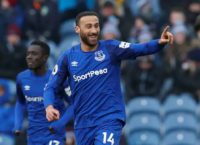 Everton's Cenk Tosun