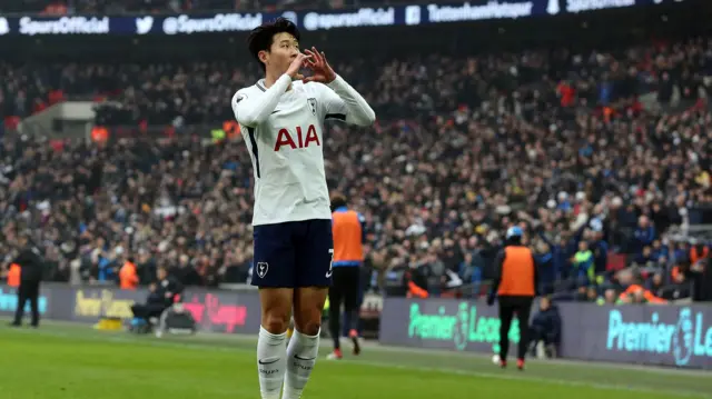 Son celebrates