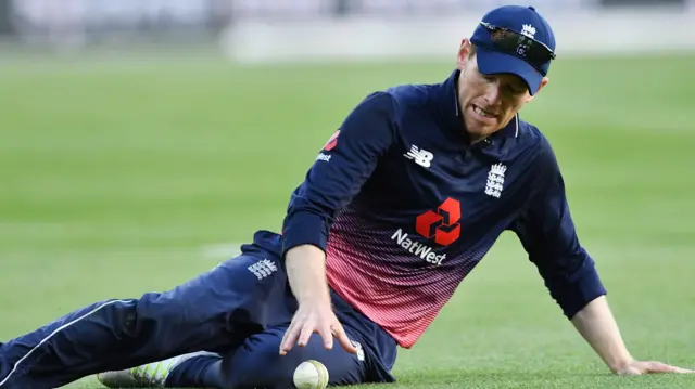 England captain Eoin Morgan