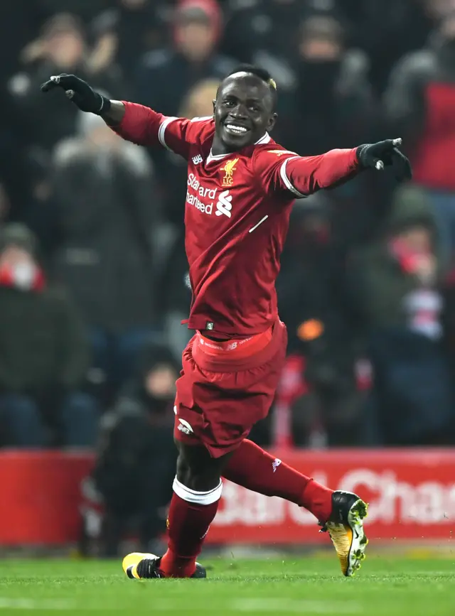 Sadio Mane goal