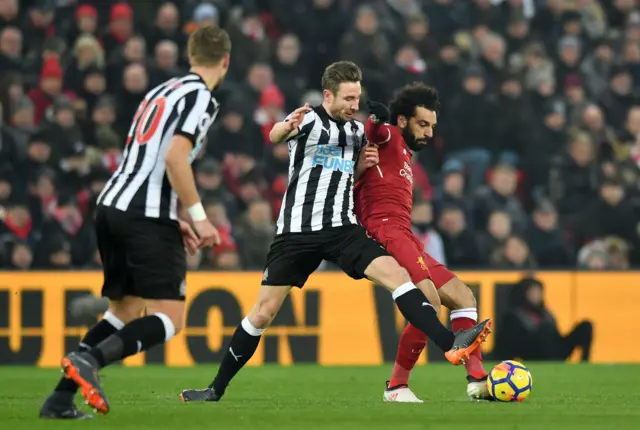 Drummett tackles Salah
