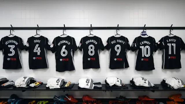 Fulham shirts