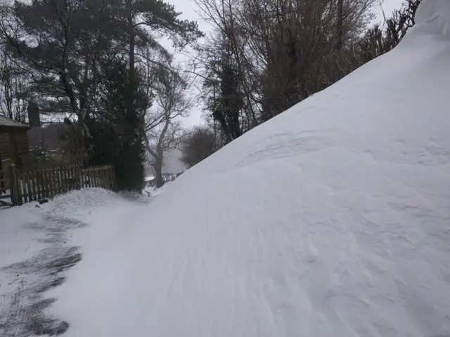 Drift in Llanfihangel Rhydithon