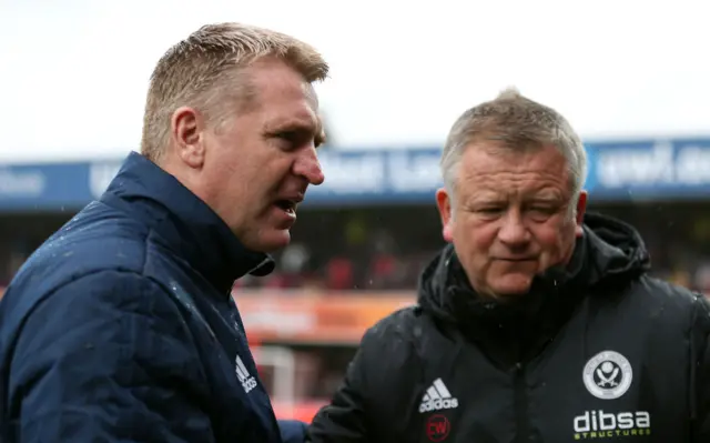 Dean Smith and Chris Wilder