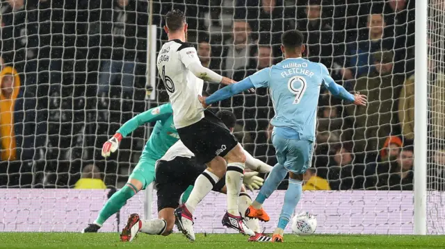 Ashley Fletcher scores