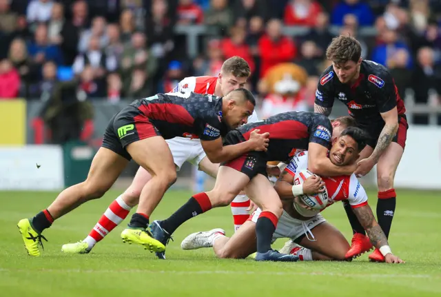 St Helens v Wigan